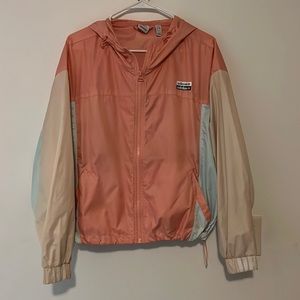 Adidas hooded windbreaker